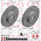 ZIMMERMANN Bremsscheibe | 150.3403.53