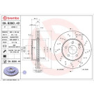 BREMBO Bremsscheibe | 09.B280.4X