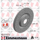 12 481 045 Sport Bremsscheibe VA Sport | AUDI A4,A5,Q5 07 | 100.3332.52