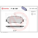 BREMBO Bremsklötze VA | RENAULT Espace, Megane 15 | P 68 067