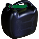 Benzinkanister Kraftstoffkanister 20l schwarz | UN Zulassung | 93021