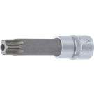 BGS Bit-Einsatz | Länge 100 mm | Antrieb Innenvierkant 12,5 mm (1/2"""") | T-Profil (für Torx) mit Bohrung T80 | 5184-TB80