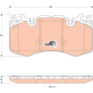 Bremsklötze VA | LAND ROVER Discovery,Range Rover 09 | GDB1834