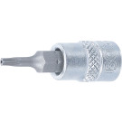 BGS Bit-Einsatz | Antrieb Innenvierkant 6,3 mm (1/4"""") | T-Profil (für Torx) mit Bohrung T9 | 2364