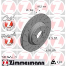 ZIMMERMANN Bremsscheibe | 150.3459.70