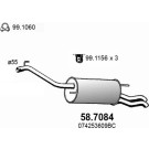 Endschalldämpfer | VW T4 90 | 58.7084