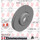 ZIMMERMANN Bremsscheibe | 150.2937.32