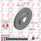 97 481 001 Sport Bremsscheibe VA Sport | CHEVROLET Cruze,OPEL Astra 09 | 430.2623.52