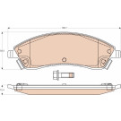 Bremsklötze VA | CADILLAC SRX 2004 - 2008 | GDB4451