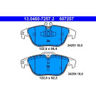 Bremsbelagsatz Db T. W204/S204/X204/A207/C207 07 | 13.0460-7257.2