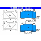 Bremsbelagsatz, Scheibenbremse | 13.0460-4803.2