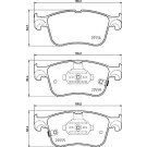 BREMBO Bremsklötze VA | FORD Focus 18 | P 24 218