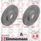 ZIMMERMANN Bremsscheibe | 150.1298.53