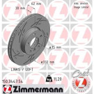 ZIMMERMANN Bremsscheibe | 150.3447.54