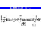 ATE Bremsschlauch | 24.5151-0638.3