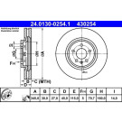 Bremsscheibe | 24.0130-0254.1