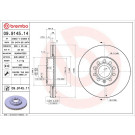 12 481 032 Bremsscheibe VA | AUDI A3,VW Golf,Passat,SKODA 00 | 09.9145.11