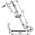 Bremsschlauch | PEUGEOT,CITROEN | 1987481427