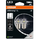 Osram | LEDriving® SL ~R5W BA15s 0.5W 12V 6000K 50 lm White 2St | 5007DWP-2BL