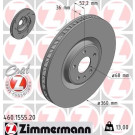 ZIMMERMANN Bremsscheibe | 460.1555.20