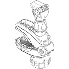 Haltearm kurz 122 mm o.Schloss | THULE Ersatzteil | 1500052419