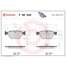 BREMBO Bremsklötze VA | BMW 1, 3 03-13 | P 06 040