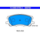 Bremsbelagsatz Lexus P. Rx 3,0-3,5 03-08 | 13.0460-5750.2