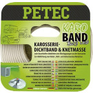 Petec Karo - Band Karosseriedichtband Buthyl Flach Weiss 20 mm X 2 mm X 3 M SB-Karte | 87530