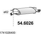 Mittelschalldämpfer | TOYOTA RAV4 05 | 54.6026