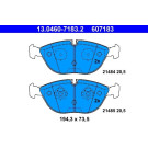 Bremsbelagsatz Db P. W202/W210/W211 97-08 | 13.0460-7183.2