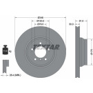 Bremsscheibe Bmw S. 7 (E65, E66, E67) 3.0/4.0D/4.5 11/01-08/08 | 92122905