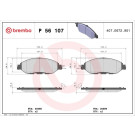 BREMBO Bremsklötze VA | NISSAN Murano 14 | P 56 107