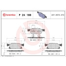 BREMBO Bremsklötze VA | FORD Galaxy, S-Max 15 | P 24 188