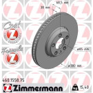 ZIMMERMANN Bremsscheibe | 460.1558.75