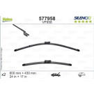 VALEO Silencio Flat Blade Set | Flachbalkenwischer | 577958