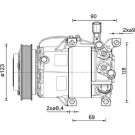 MAHLE Kompressor, Klimaanlage | ACP 1459 000P