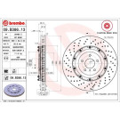 85 481 097 Brembo PREMIUM VA zweiteilig | NISSAN GT-R 08 | 09.B386.13