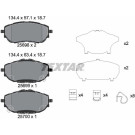 Bremsbelagsatz Toyota P. Auris 12 | 2569801