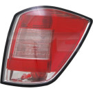 Heckleuchte L O K-PLATTE ROT/WEISS | OPEL ASTRA H CARAVAN 3,07-11,09 | 4617,658,4