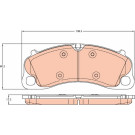 Bremsklötze VA | PORSCHE 911 13 | GDB2089