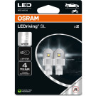 OSRAM W16W 12V 2W (16W) W2.1x9.5d LedRiving Cool White 6000K 2 Stück Blister