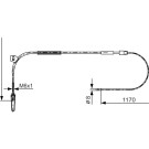 Handbremsseil | MERCEDES A-Klasse | 1987477961