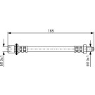 Bremsschlauch | TOYOTA Land Cruiser | 1987476939