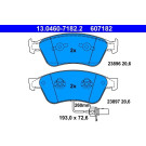 Bremsbelagsatz Vw P. Phaeton 3.0-6.0 4Motion 02-16 | 13.0460-7182.2