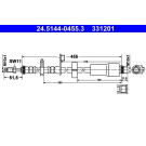 Bremsschlauch | 24.5144-0455.3