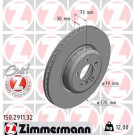 ZIMMERMANN Bremsscheibe | 150.2911.32