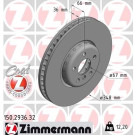 ZIMMERMANN Bremsscheibe | 150.2936.32