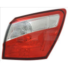 Heckleuchte A L O K-PLATTE ROT/WEISS LED | NISSAN QASHQAI 5,10-10,13 | 4460,658,2