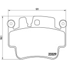 BREMBO Bremsklötze VA | PROSCHE 911, Boxster 97-12 | P 65 009