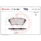 BREMBO Bremsklötze HA | MITSUBISHI Eclipse Cross 17 | P 54 063